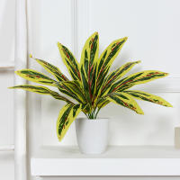 1PC Planta Artificial De Magnolia Evergreen Para Decoración De Mesas En Hogar Y Restaurantes Arreglo Floral De Vaso DIY - details 6