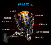 Carrete De Pesca DAIWA MISSION CS 2000-4000 Nueva Tamaño ABS Engranaje De Aluminio Machinado 2KG-6KG Potencia 3+1BB Para Oceanos Rios Lagos Y Montañas - details 6