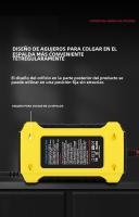 Cargador De Batería De Coche Automático 12V 6A Pantalla Color Inteligente Reparación Pulso Para AGM GEL WET Celdas De Ácido Plomo LCD - details 11