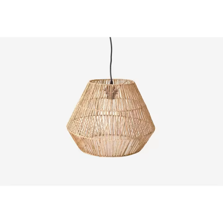 Linea Paralela  -  LÁMPARA  COLGANTE DE TECHO DE YUTE Ø40X30CM - 1