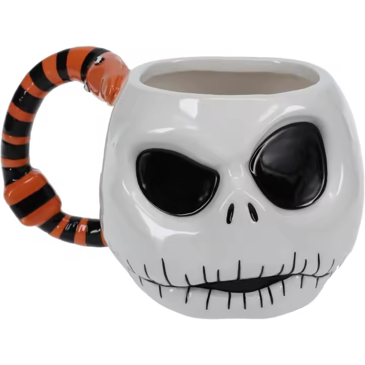 Taza 3D JACK SKELLINGTON Pesadilla Antes de Navidad 550 ml Cerámica Disney Tim Burton THE NIGHTMARE BEFORE CHRISTMAS PALADONE - 1