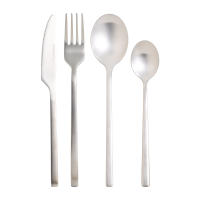 BERGNER | Juego de cubiertos de 24 Piezas | Acero Inoxidable de Alta Calidad, Acabado Pulido Mate, Diseño Minimalista - details 0