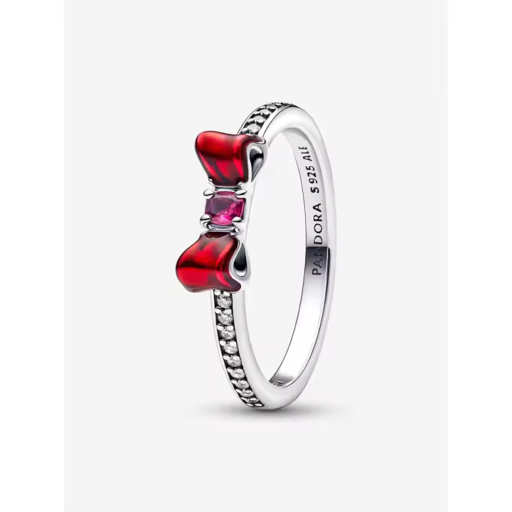 Pandora - Anillo de Lazo de Blancanieves DE LA Princesa Disney - Plata de Ley - 1