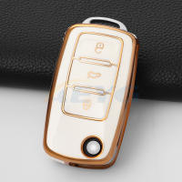 Funda De Llave De Coche TPU Para VW Volkswagen Polo Tiguan Passat B5 B6 B7 Golf 4 5 6 MK6 Jetta Lavida Skoda Octavia - details 9