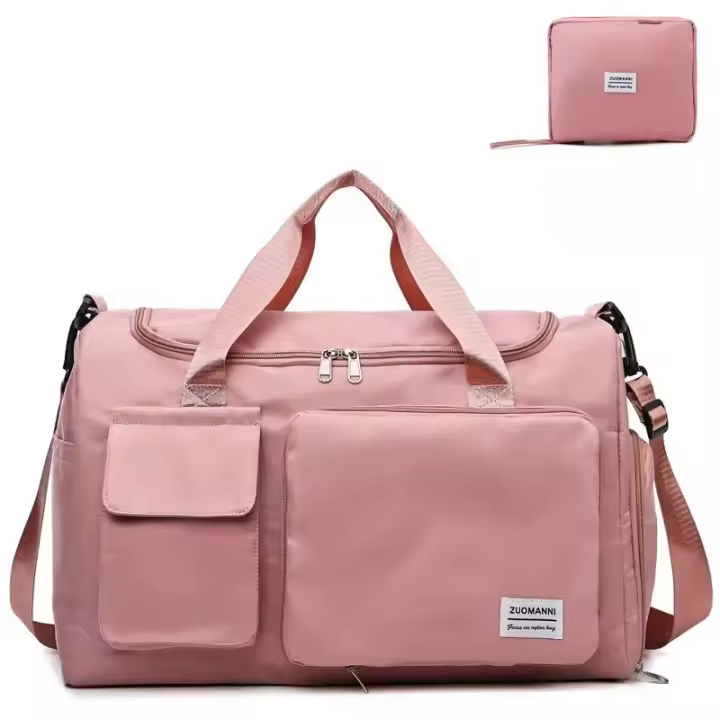 Bolsa de fin de semana grande para hombre, ligera e impermeable - 1