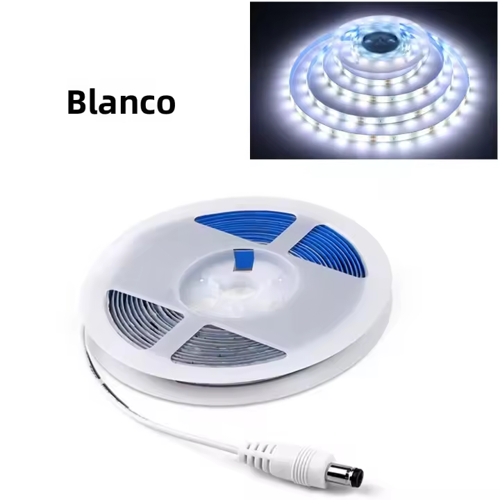 Fresnel 5M 3M Set DC12V 2835SMD LED Strip Light 60LEDs/m Waterproof Cuttable Para Iluminación De Habitaciones Computadoras Y TV - 1