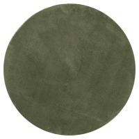 vidaXL Alfombra de pelo corto suave lavable HUARTE Ø 120 cm Color Antracita,  Beige,  Crema y mas Alfombras de área  Alfombra de Piso para Sala de Estar Dormitorio Habitación Salón - details 6