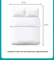 Juego De Sábanas Duvet Y Fundas De Almohada Desechable De 4 Piezas a Prueba De Suciedad Portátil Para Viajes Y Hotel - details 11
