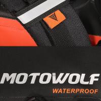 Mochila De Motocicleta Impermeable Para Hombres Y Mujeres Bolsa De Casco De Rostro Completo Con Reflectores Bagaje De Viaje Para Motociclista - details 8