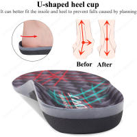 Suela De Silicona Ortopédica Para Zapatos Soporte De Arco Para Pies Planos Alivio De La Fascitis Plantar Suela De Calcetín Para Hombres Y Mujeres - details 6