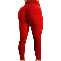 Leggings De Yoga Para Mujer Fitness Running Cintura Alta Slim Pantalones Deportivos Push up Secado Rápido Gimnasio Correr Trabajo Largo - details 19