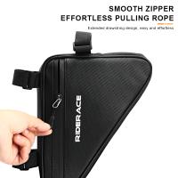 Bolsa De Ciclismo Impermeable RIDERACE 1.5L Bolsa Triangular Para Bicicleta MTB Y Carretera Bolsa De Marco Frontal Para Reparación De Herramientas - details 3