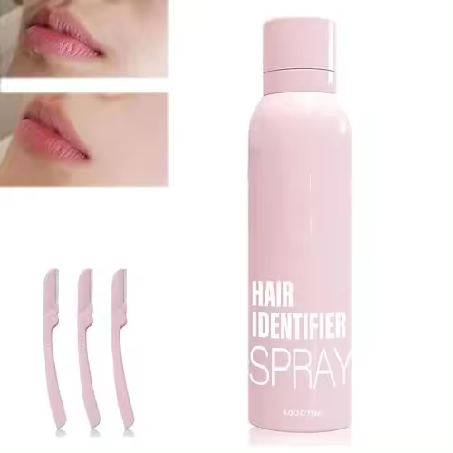 Spray identificador de cabello para dermaplaning facial,Spray para mostrar el vello facial-Spray identificador de vello facial para dermaplaning,Spray identificador de vello facial para afeitado facial (1 unidad) - 1