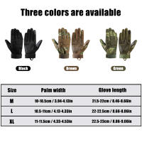 Guantes De Ciclismo Antideslizantes Con Protección De Muñeca Tácticos Para Pesca Y Tiro Deportivos Y Motociclismo Con Dedos Completos - details 3