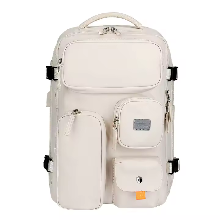 Mochilas de viaje para hombres y mujeres, computadoras portátiles de Negocios impermeables, bolso aprobado por la aviación 22l, con compartimento de zapatos independientes - 1