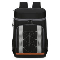 Mochila refrigeradora aislada a prueba de fugas con compartimento para el almuerzo, mochila de Camping resistente al agua para Picnics, viajes y Deportes - details 8