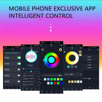 Bombilla LED E27 Bluetooth Inteligente Control Remoto Tuya APP Dimmable 9W RGB+CW+WW Cambio De Color Compatible IOS/Android Para Sala De Estar - details 4