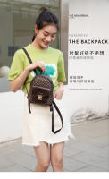 Nueva Mochila Para Mujer Moda Casual Con Estampado Cierre De Puntera Pequeña Mochila De Libros Material PU Con Lining De Poliéster - details 0