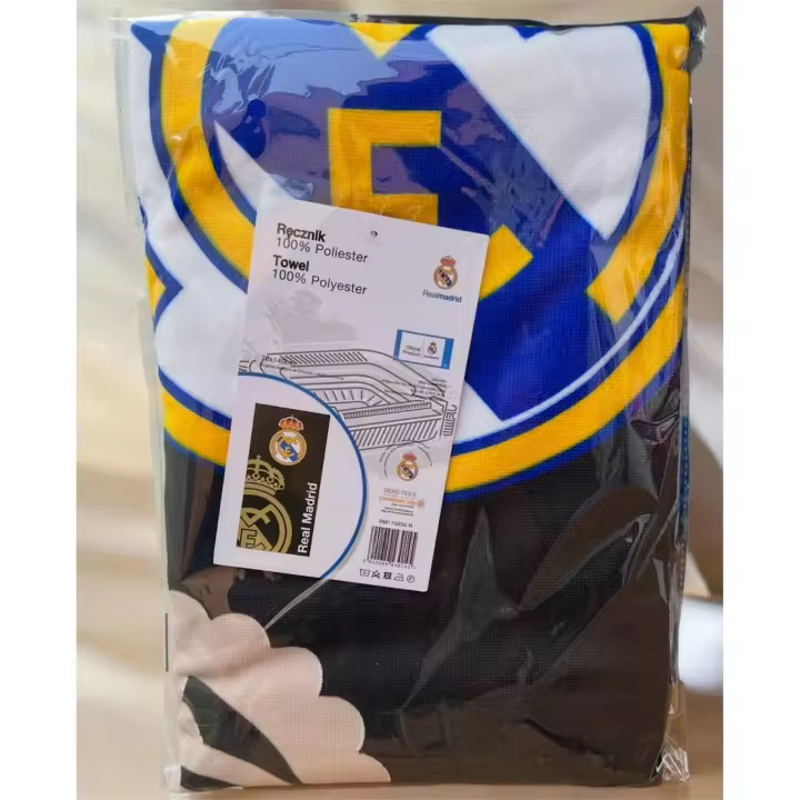 Toalla Microfibra Real Madrid 100% microfibra 70x140cm Modelo RM171106 - 1