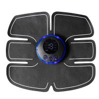 Estimulador Muscular EMS Inteligente Inalámbrico Para Entrenamiento ABdominal Y BRAZO Parches De Ejercicio Recargables Por USB Instrumento De Forma Corporal Portátil Para El Hogar - details 12