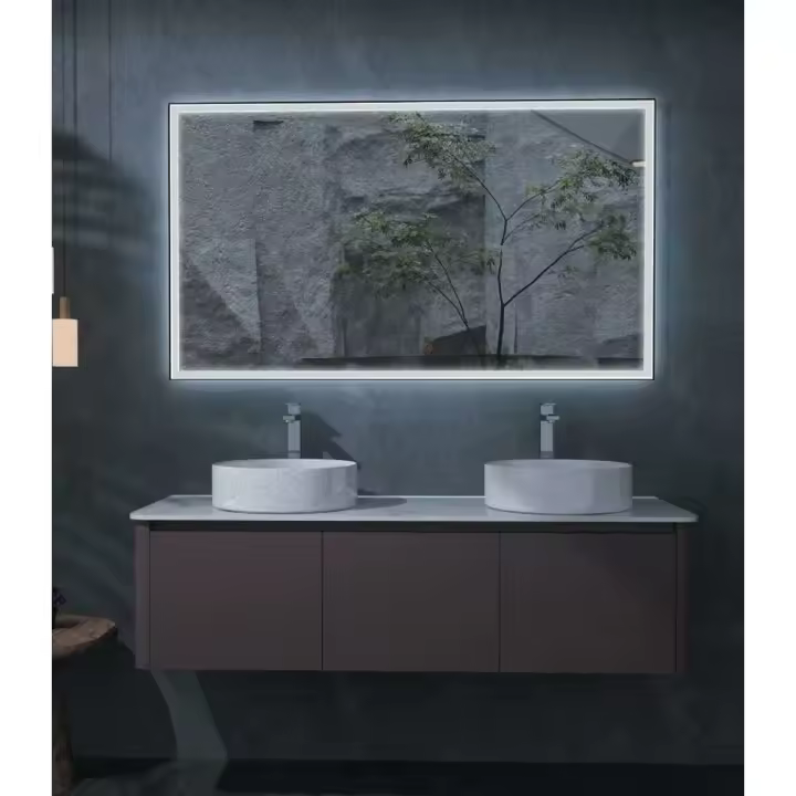 Espejo de baño con luz LED Ledimex SUIZ010-140NG 140 x 80 cm - 1