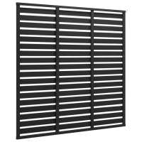 vidaXL Panel de valla de WPC 180x180 cm Color Marrón,  Gris,  Negro y mas Perfecta para plantas y animales, múltiples usos malla para ventilación, seguridad, ventana, jardín - details 1