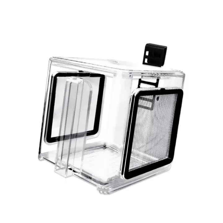 Caja De Acrílico Para Acuario Con Red De Acero Inoxidable Y Sistema Pneumático Para Incubación Y Cría De Pez Pequeña Habitación De Cría Ornamental - 1