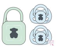 Pack 2 unidades TOUS de 0-6m, chupetes y porta chupete - details 0