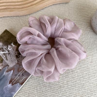 Cinturones Para El Cabello Para Mujer Diseño Único Con Volante Y Material Elegante Organza Románticos Y Suaves Accesorios De Moda Para Todas Las Estaciones - details 8