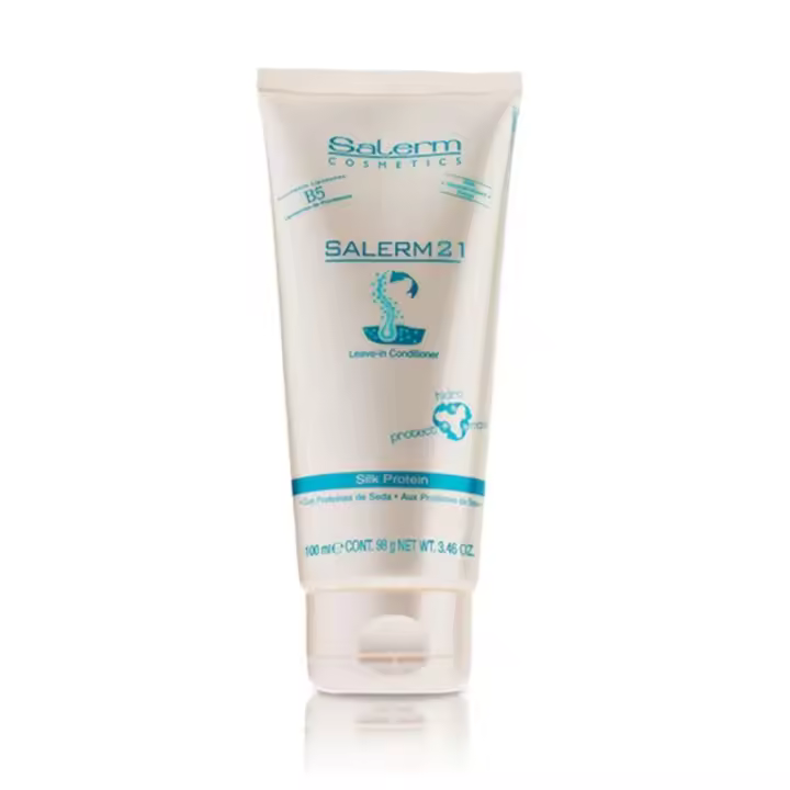 Acondicionador/Mascarilla SALERM 21 Technique Proteínas de Seda (Efecto 2+1) 100ml - Salerm Cosmetics - Superhidratante, repara puntas abiertas, desenreda, protección térmica., - 1