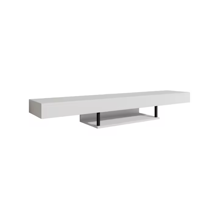 MB Muebles Bonitos - Mueble TV Colgante, Ancho 150cm, 3 Colores, Acabado Mate, Modelo Aydin - 1