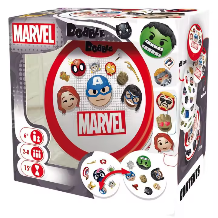 Juego de mesa dobble marvel emoji -  Recíbelo en 2-3 días laborables - 1
