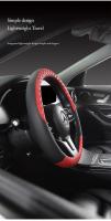 Nueva Funda Para Volante De Coche a Cuadros Cómoda Y Resistente Al Desgaste Antideslizante Fácil De Limpia Universal Para Todas Las Estaciones - details 2