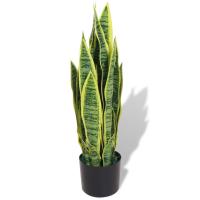 vidaXL Planta Artificial con Macetero Verde Maceta de Plástico Tipo Helecho/50 cm,  Helecho/60 cm,  Taro/45 cm y mas - details 8