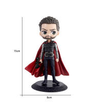 Figura De Acción Avengers Q Version Cabeza Grande 8-17.5cm Superman Supergirl Batman Spider Man Modelo Adorno Anime Periferia Juguete Unisex - details 6