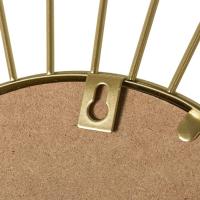 Espejo de Metal Unimasa MIRAMAX Sol Dorado Montaje en Pared 45x45 Cm - details 2
