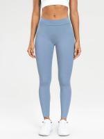 Pantalones De Yoga V-Forma Alta Rebound Levantamiento De Caderas Pleated Sudaderas Entrenamiento Correr Fitness Leggings De Yoga Para Mujer Cintura Elástica Material Poliéster Sin Bolsillos Transpirables Y Cómodos - details 12