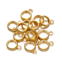 20Pcs/Lot Conectores De Colgante De Acero Inoxidable Para Joyería DIY Perlas Espaciadoras Gran Agujero Cierre De Collar Y Pulsera Encantos Herramientas De Manualidades - details 4