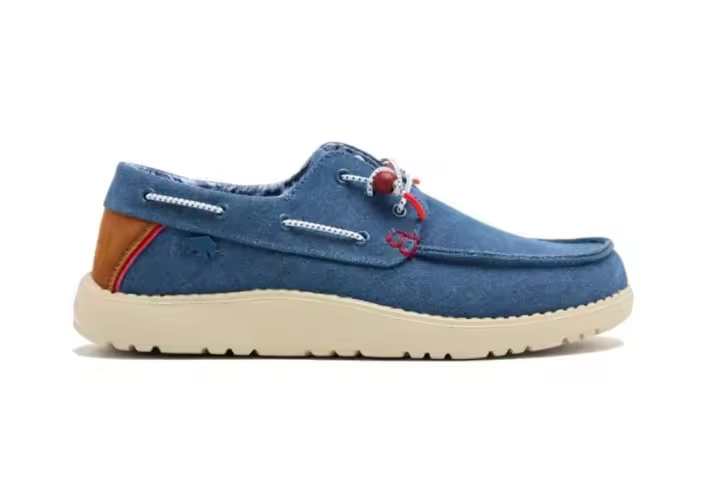 Gioseppo 71667 Zapatos náuticos SULT para hombre en azul marino de textil - 1
