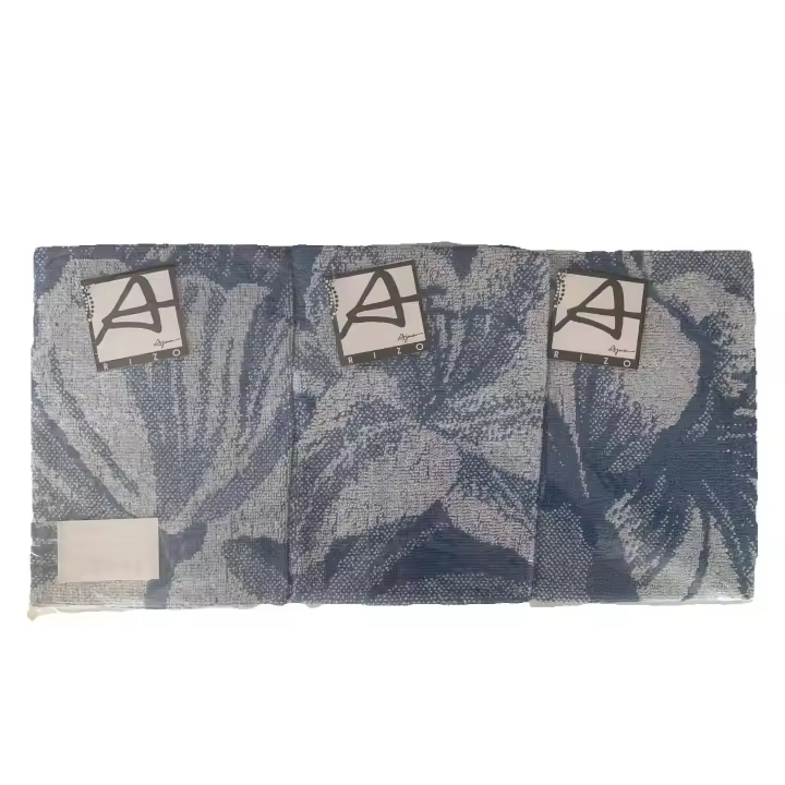 QUALITY TOWELS. Pack 3 PAÑOS JACQUARD de COCINA modelo GLADIS. Fabricados 100% algodón de 50x50cm. Suaves y muy ABSORBENTES. - 1