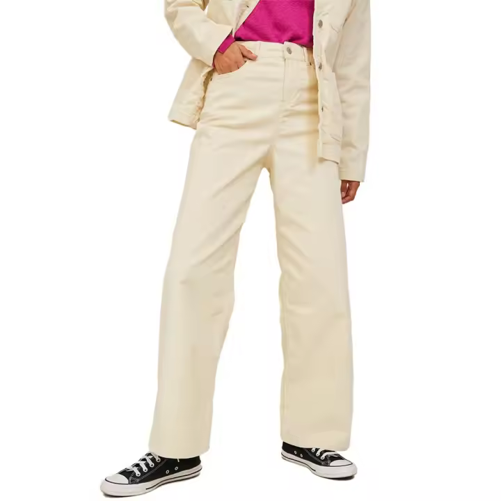 Jack & Jones Pantalones De Cintura Alta Gelly Wide Leg Fit Jjxx - 1