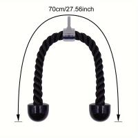 Banda De Resistencia Para Músculos De Los Brazos Tricep Rope Para Ejercicios De Push Pull Y down Para Body Building Y Entrenamiento De Fuerza (Doble Cabeza) - details 5