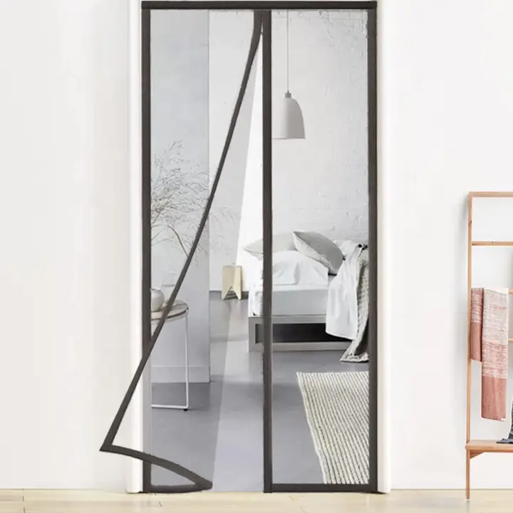 BESCH Mosquitera para Puerta Magnética Malla Cortina Antimosquitos Antimoscas Alta Resistencia para Sala de estar - 1