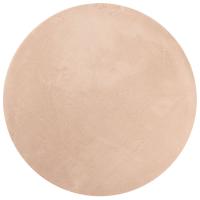 vidaXL Alfombra de pelo corto suave lavable HUARTE Ø 160 cm Color Antracita,  Beige,  Crema y mas Alfombras de área  Alfombra de Piso para Sala de Estar Dormitorio Habitación Salón - details 4