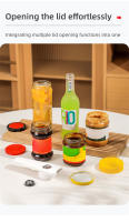 Abrepuertas Multifuncional Magnético Para Botellas Y Latas Herramienta De Cocina Práctica Accesorio Para Bar Eco-amigable - details 8