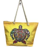 Bolso de Playa TOTE Mujer MEJORADA Estampado Tortuga Marina - details 6