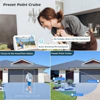Cámara PTZ BESDER 12MP 6K Wifi Con Lente Dual 8X Zoom Digital Detección AI Humana Exterior 8MP CCTV IP Cámara De Seguridad iCSee - details 15