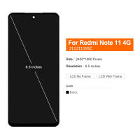 Pantalla LCD De 6.5'' Para Xiaomi Redmi Note 11 4G Con Digitizador De Pantalla Táctil Pieza De Repuesto Compatible Con Redmi Note11 4G 21121119SC - details 1