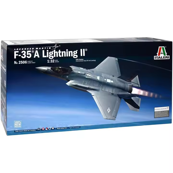 Italeri 2506 - Maqueta avión F 35 A Iluminación II. Escala 1/32 - 1