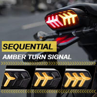 Luces Traseras LED Integradas Para Motocicleta Universal Ajuste Para Honda MSX/GROM125 Focos De Señal De Giro Y Freno - details 2